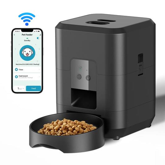 Croq’Pro – Distributeur de croquettes connecté avec contrôle à distance